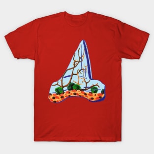 Shark Tooth Terrarium 10 T-Shirt